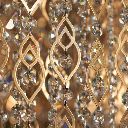MOMO Crystal Chandelier S9192 Pavona 36" LED Pendant