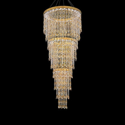 MOMO Crystal Chandelier S9192 Pavona 36" LED Pendant