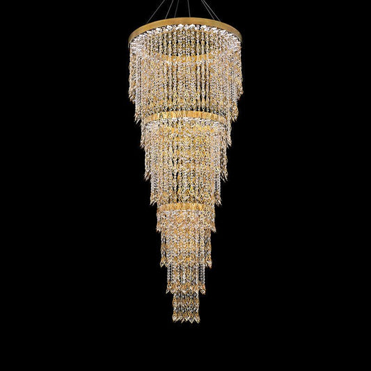 MOMO Crystal Chandelier S9192 Pavona 36" LED Pendant