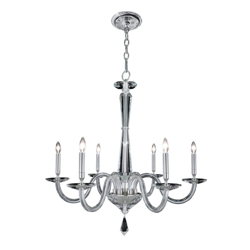 MOMO Crystal Chandelier S9230 Habsburg 6-lt 30" Chandelier
