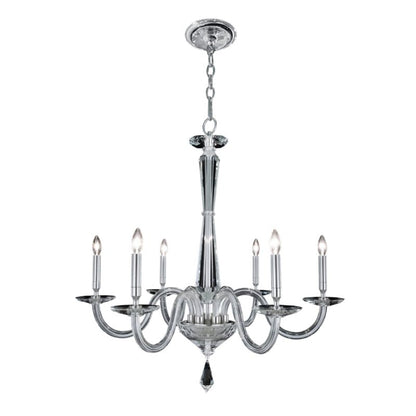 MOMO Crystal Chandelier S9230 Habsburg 6-lt 30" Chandelier