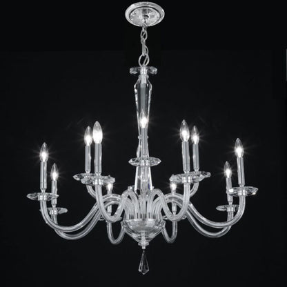 MOMO Crystal Chandelier S9235 Habsburg 12-lt 35" Chandelier