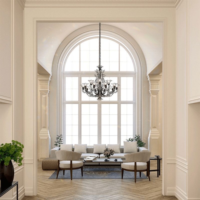MOMO Crystal Rivendell 16-lt 32" Chandelier