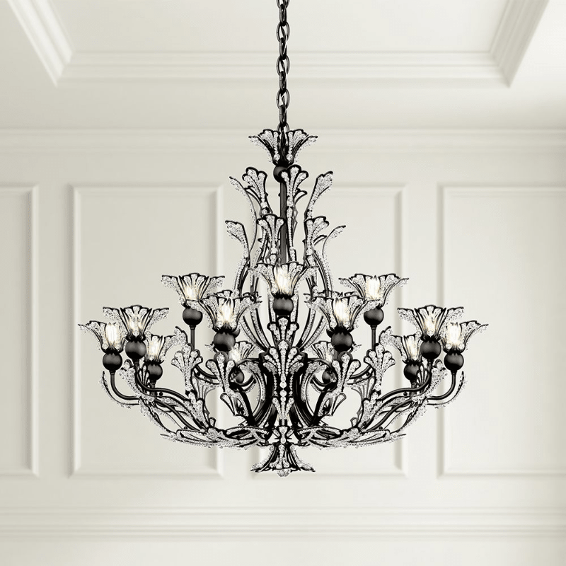 MOMO Crystal Rivendell 16-lt 32" Chandelier