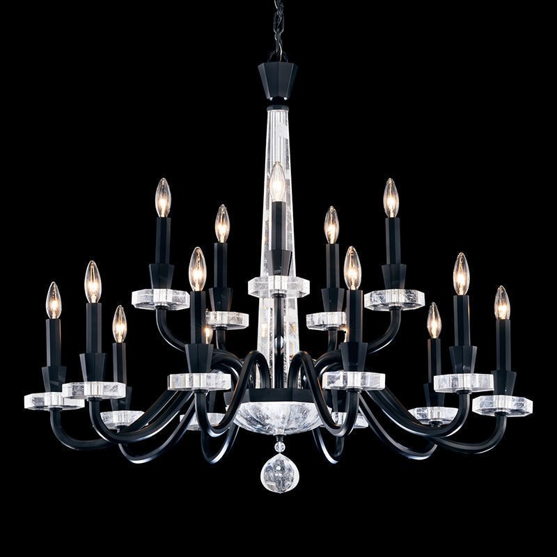 MOMO Crystal S9338 Amadeus 15-lt 38" Chandelier