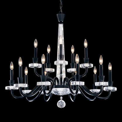MOMO Crystal S9338 Amadeus 15-lt 38" Chandelier