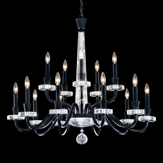 MOMO Crystal S9338 Amadeus 15-lt 38" Chandelier