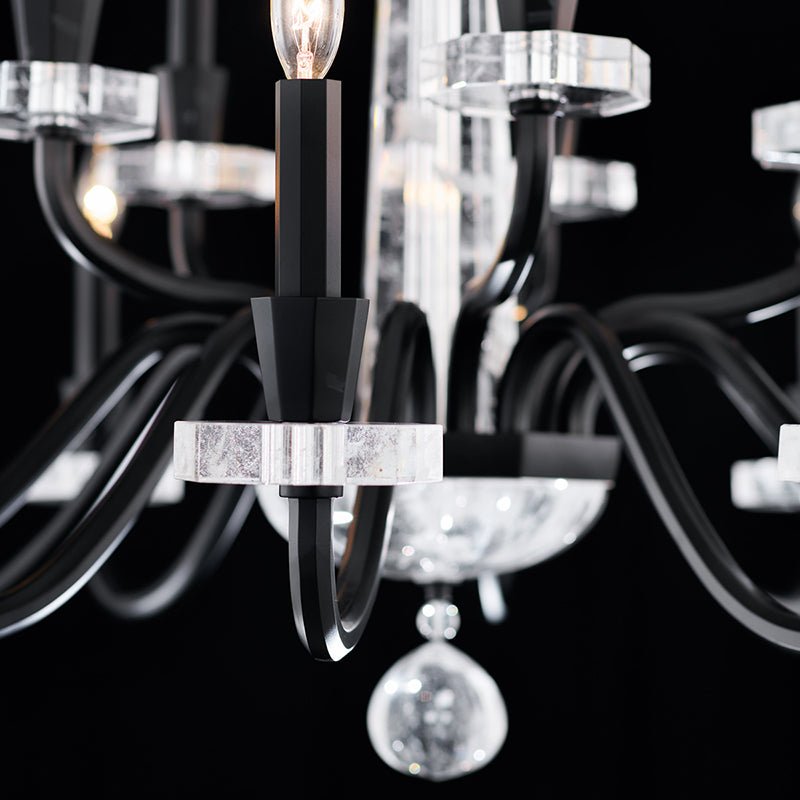 MOMO Crystal S9338 Amadeus 15-lt 38" Chandelier