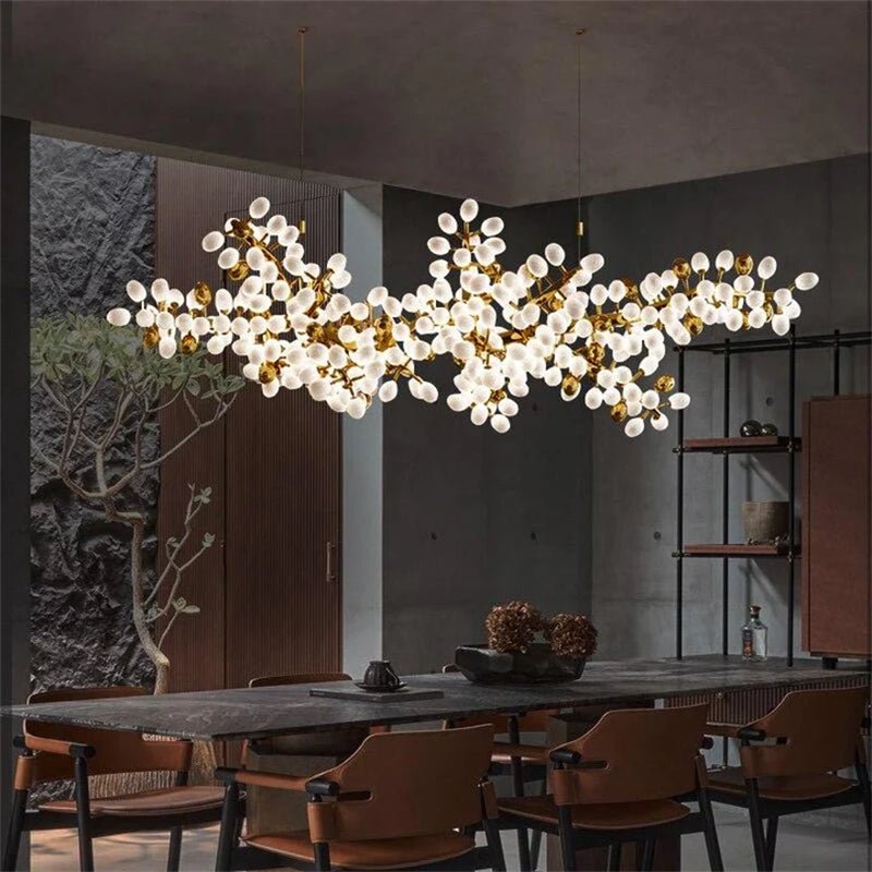 Momo Niall Grape Shape Linear Chandelier-Nobipets
