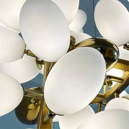 Momo Niall Grape Shape Linear Chandelier-Nobipets