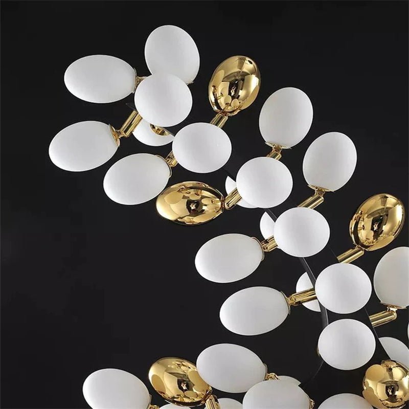 Momo Niall Grape Shape Linear Chandelier-Nobipets
