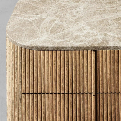 Mulholland Modern Stone 9-Drawer Dresser