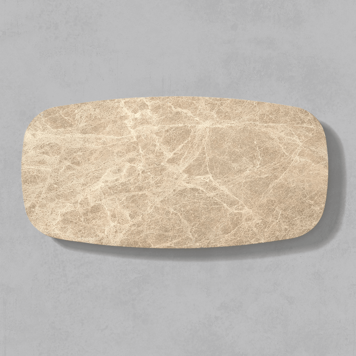 Mulholland Oak Wood & Stone Coffee Table