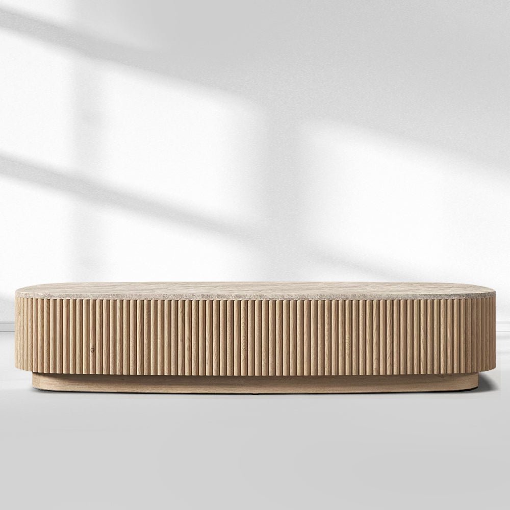 MulRegal Emperador Plinth Coffee Table