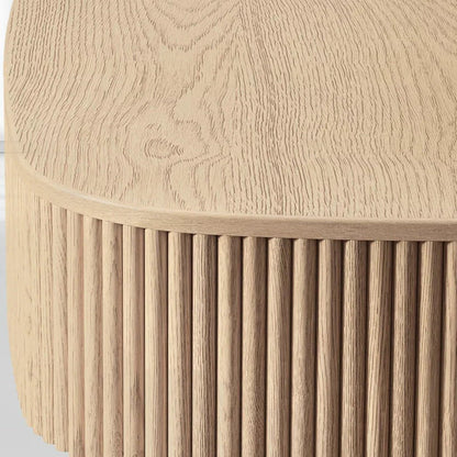 MulRegal Oak Wood Coffee Table