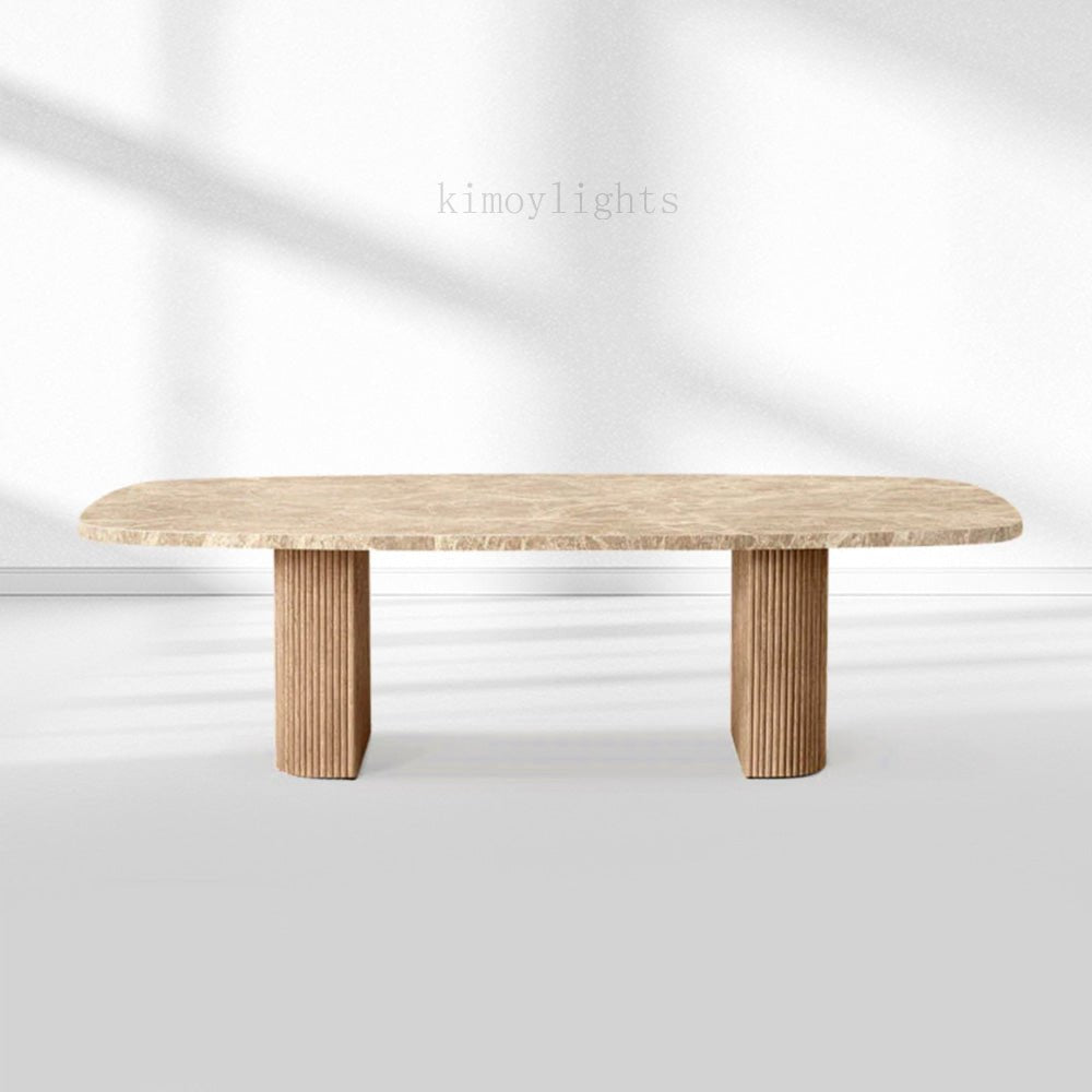 MulRegal Stone Rectangular Dining Table