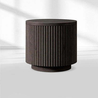 MulRegal Wood Round Side Table