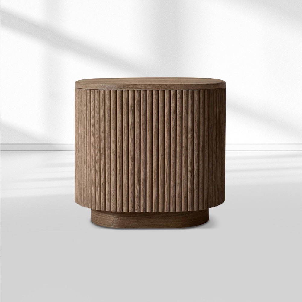 MulRegal Wood Square Side Table