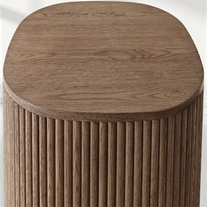 MulRegal Wood Square Side Table