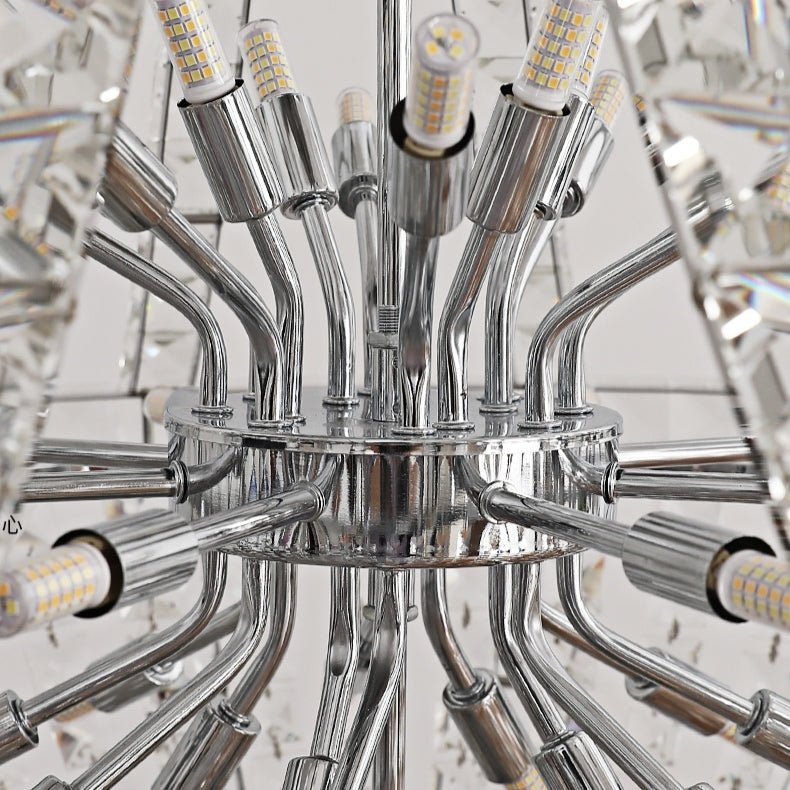 New Extra Large Luxury and Elegant Crystal Chandelier for Living Room/Staircase/Foyer/Villa/Duplex Hall-Nobipets