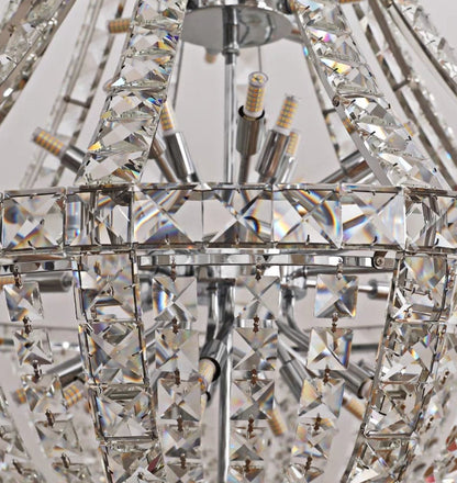 New Extra Large Luxury and Elegant Crystal Chandelier for Living Room/Staircase/Foyer/Villa/Duplex Hall-Nobipets