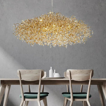 New Modern Light Luxury Branch Crystal Chandelier for Dining /Living Room-Nobipets