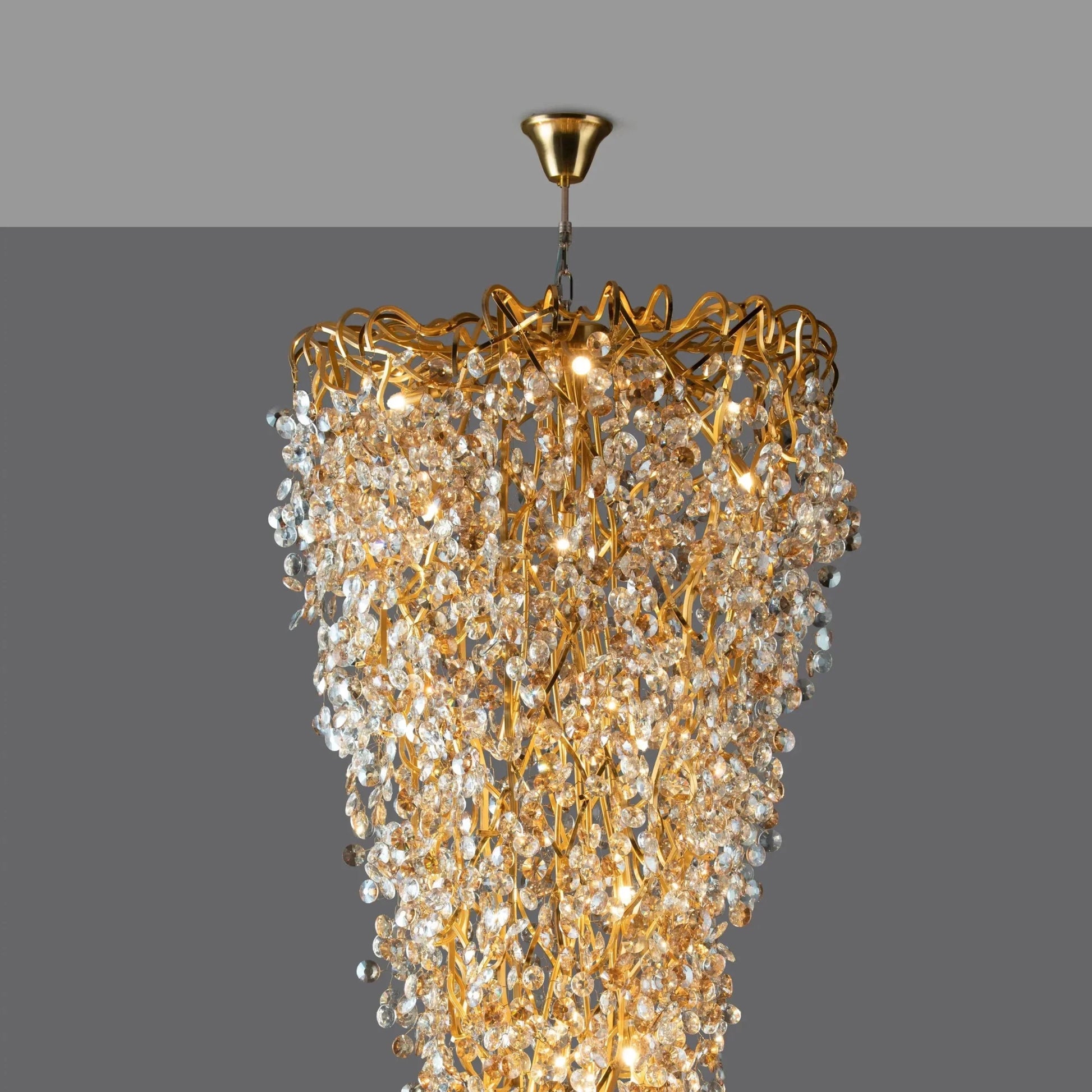 New Modern Light Luxury Branch Crystal Chandelier for Dining /Living Room-Nobipets