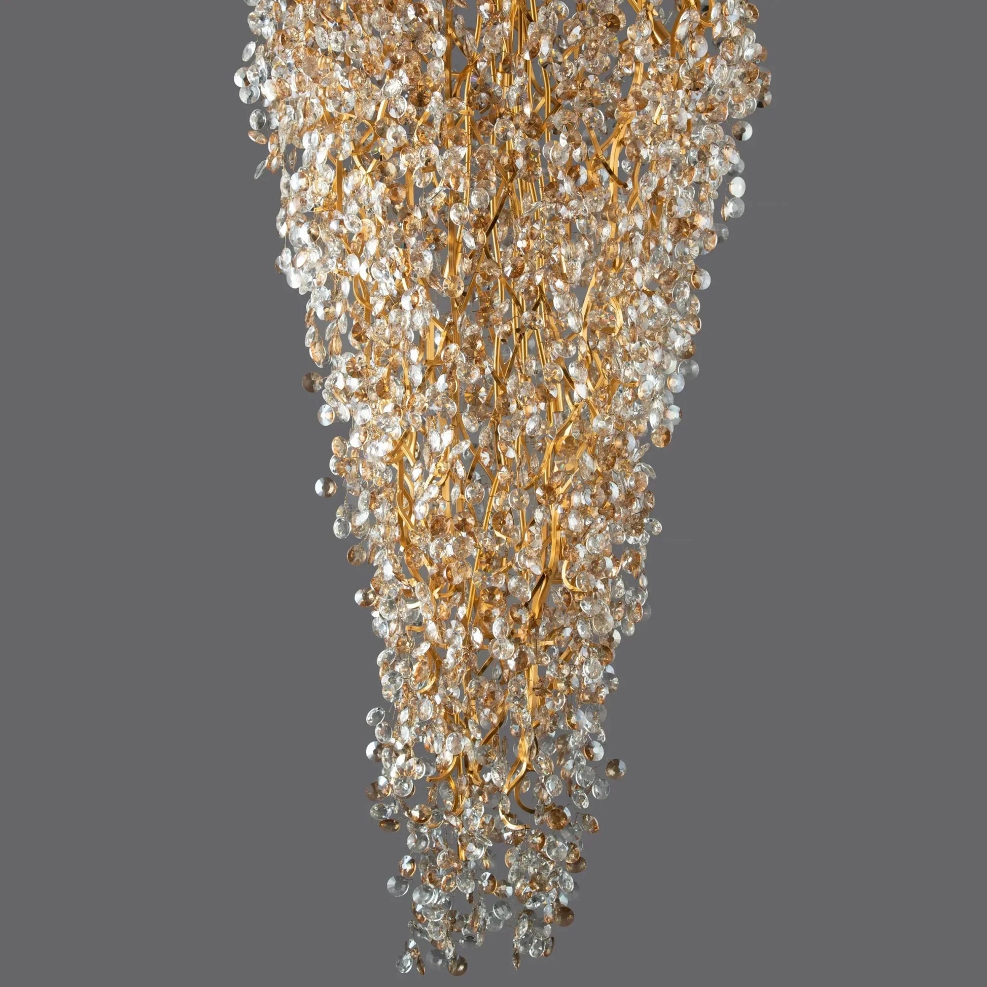 New Modern Light Luxury Branch Crystal Chandelier for Dining /Living Room-Nobipets