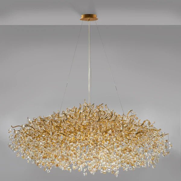 New Modern Light Luxury Branch Crystal Chandelier for Dining /Living Room-Nobipets