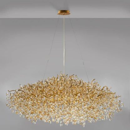 New Modern Light Luxury Branch Crystal Chandelier for Dining /Living Room-Nobipets
