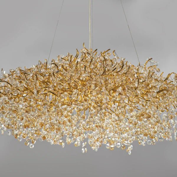 New Modern Light Luxury Branch Crystal Chandelier for Dining /Living Room-Nobipets