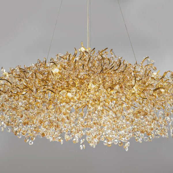 New Modern Light Luxury Branch Crystal Chandelier for Dining /Living Room-Nobipets