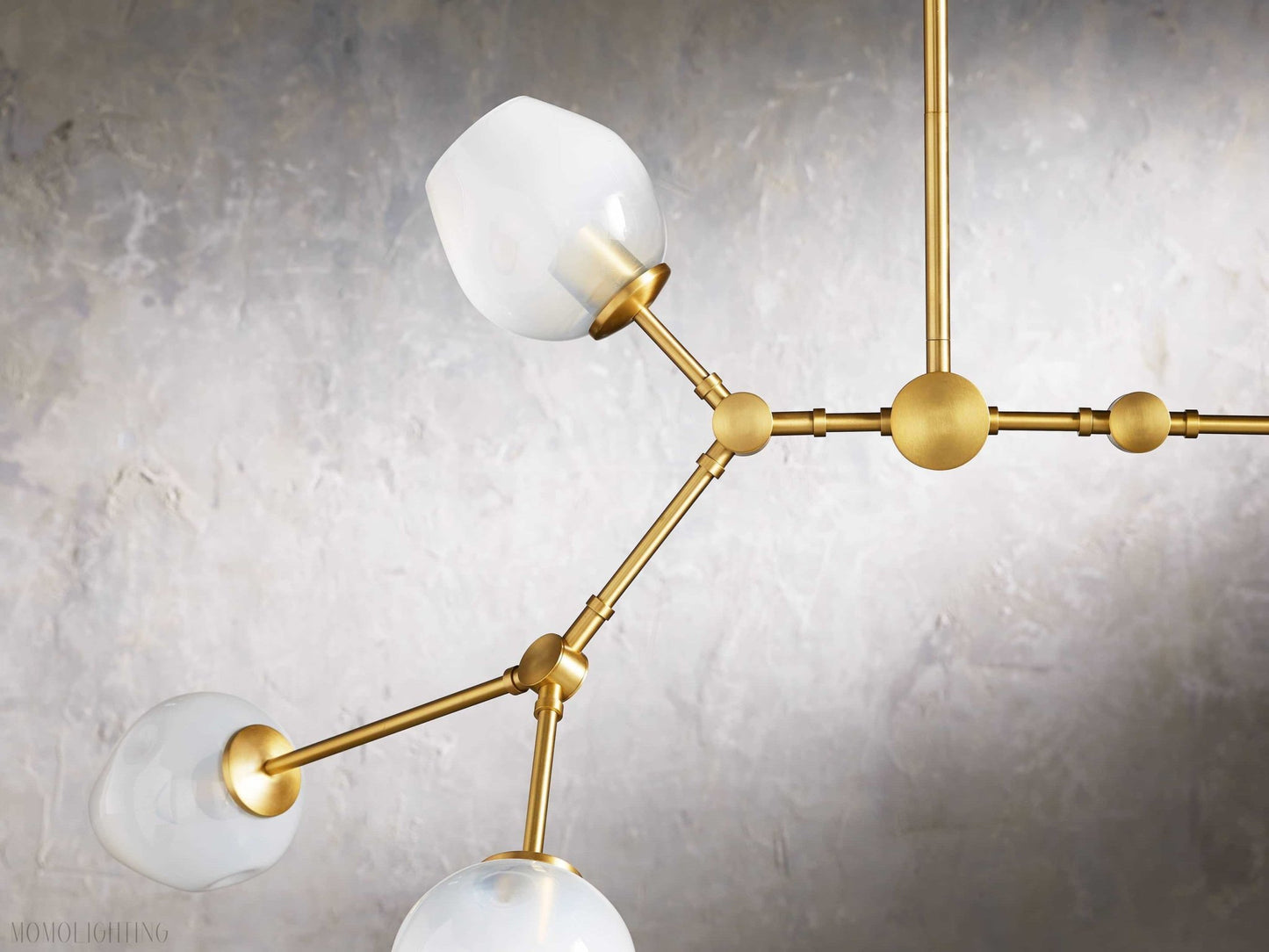 Noella Brass Chandelier 52''-Nobipets