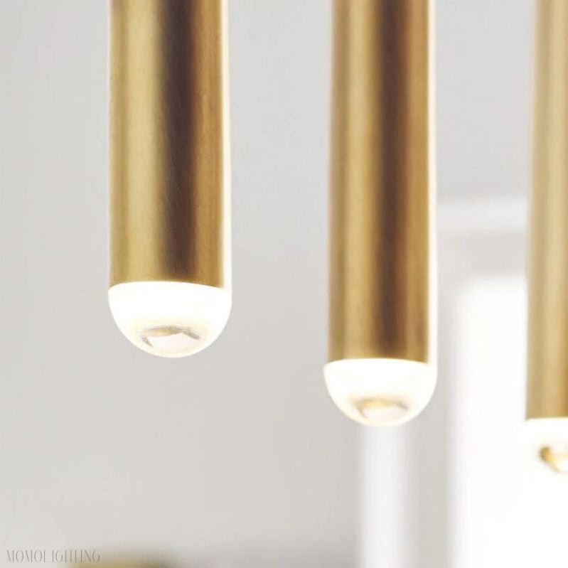 Noland 27-Light Linear Chandelier 48"-Nobipets