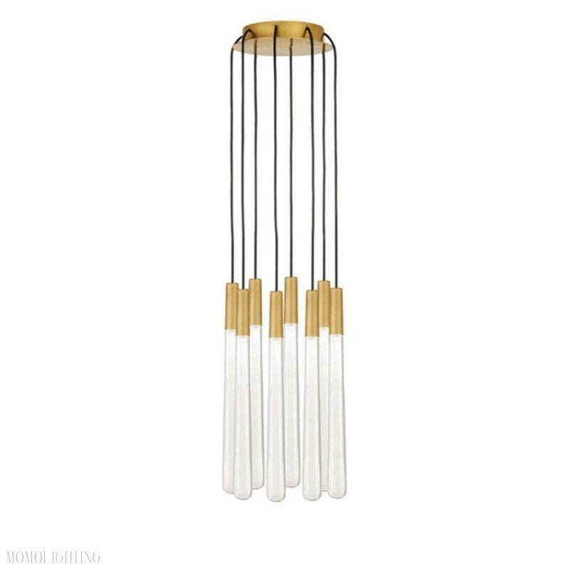 Noland Round Crystal Chandelier-Nobipets