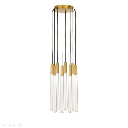 Noland Round Crystal Chandelier-Nobipets