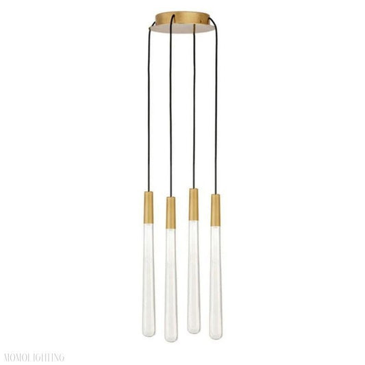 Noland Round Crystal Chandelier-Nobipets