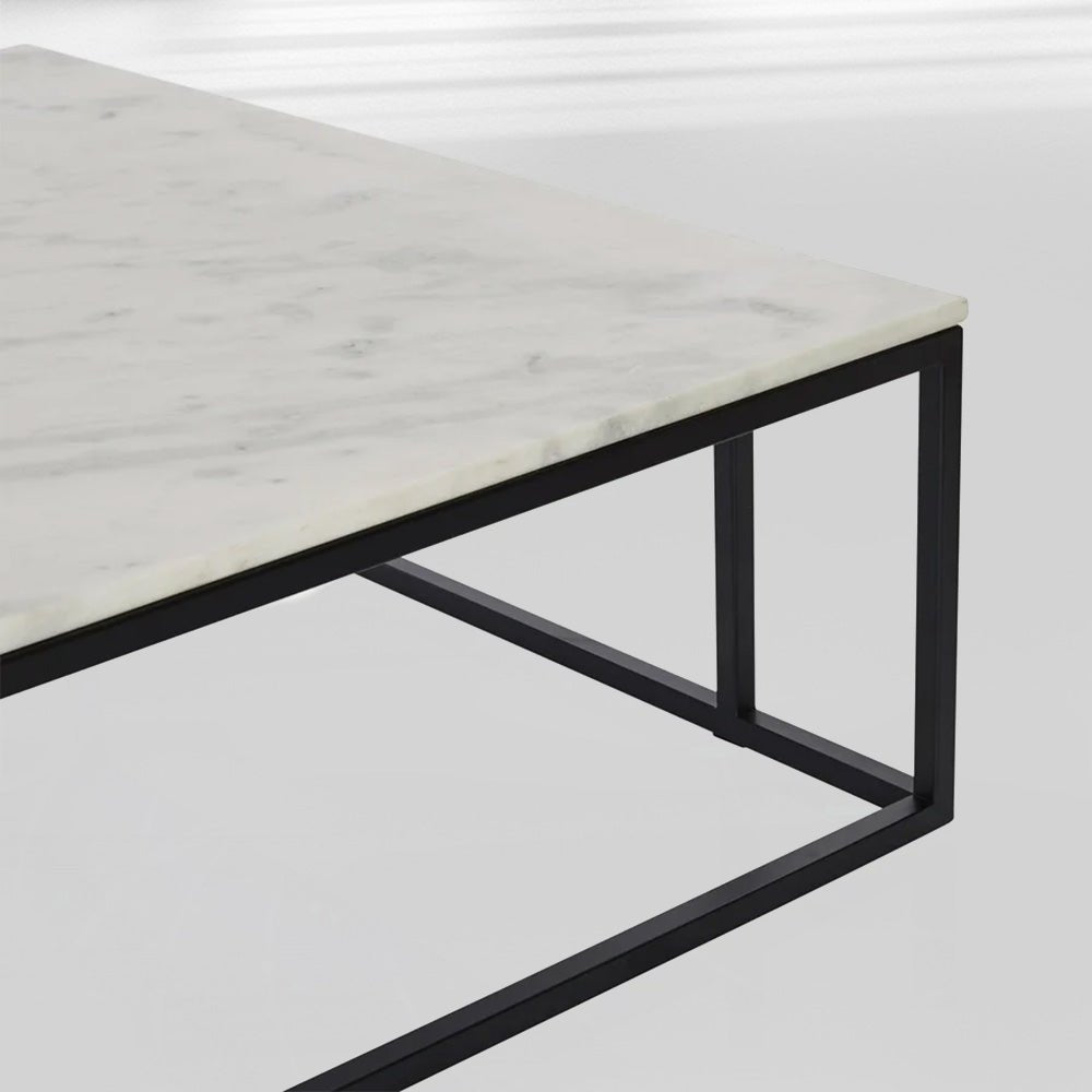 NomVerve Marble Coffee Table