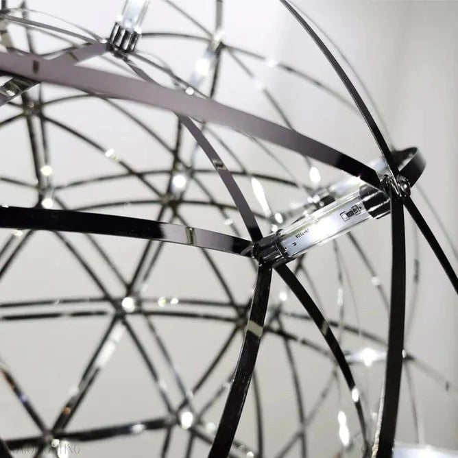 NYRA Firework Round Chandelier-Nobipets