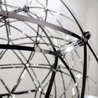 NYRA Firework Round Chandelier-Nobipets