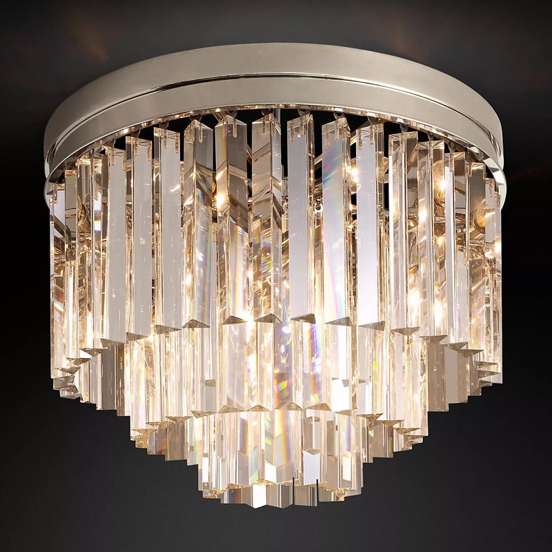 Odeon Crystal Multi-Layer Round Ceiling 20" 32"