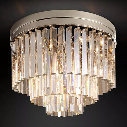 Odeon Crystal Multi-Layer Round Ceiling 20" 32"
