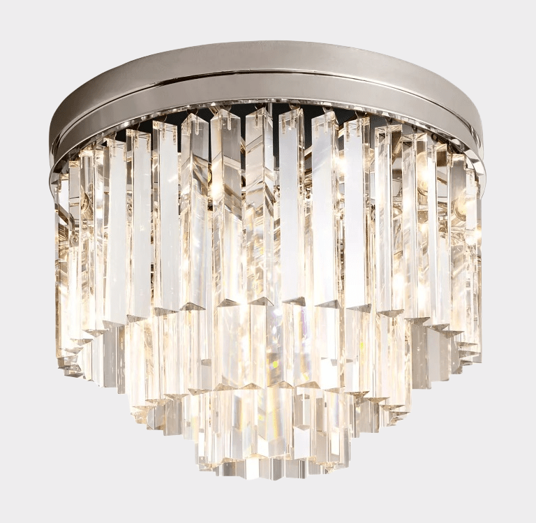 Odeon Crystal Multi-Layer Round Ceiling 20" 32"