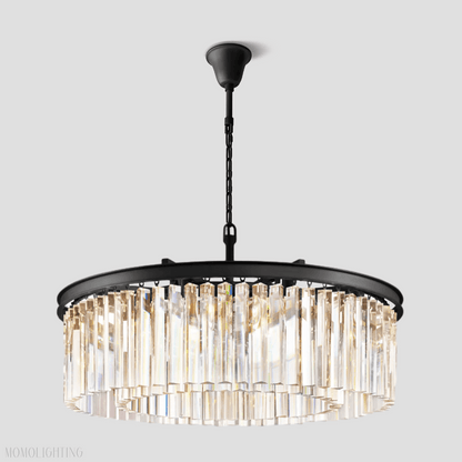 Odeon Crystal Round Chandelier 32"-Nobipets