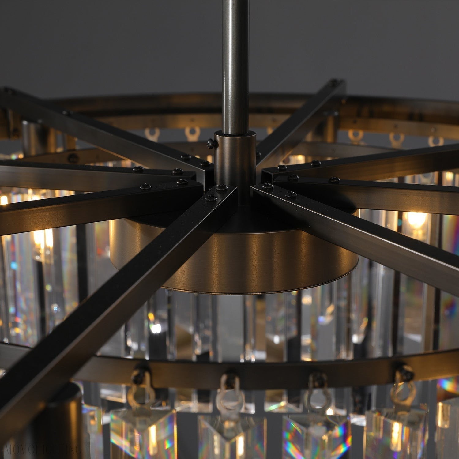 Odeon Crystal Round Chandelier 32"-Nobipets