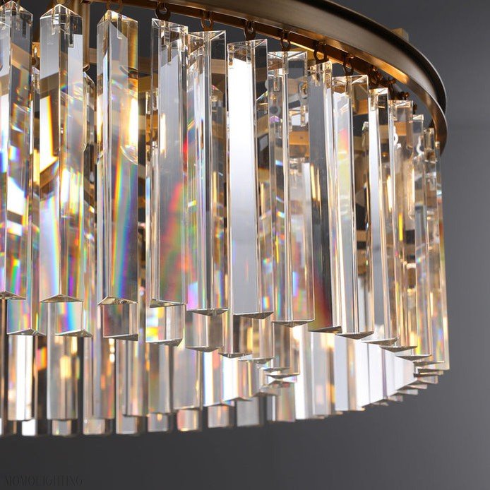 Odeon Crystal Round Chandelier 32"-Nobipets