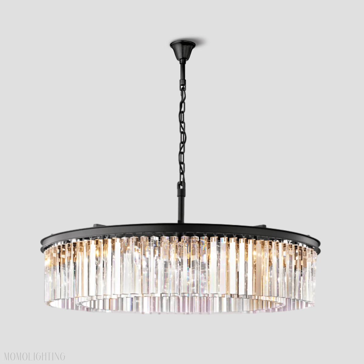 Odeon Crystal Round Chandelier 43"-Nobipets