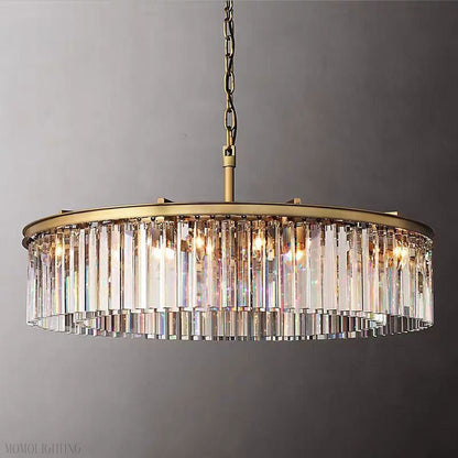 Odeon Crystal Round Chandelier 43"-Nobipets