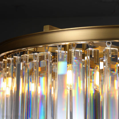 Odeon Crystal Round Chandelier 43"-Nobipets