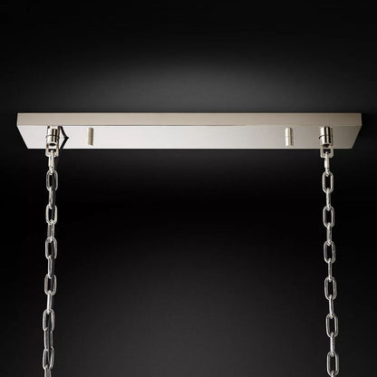 Odeon Rectangle Chandelier 49"-Nobipets